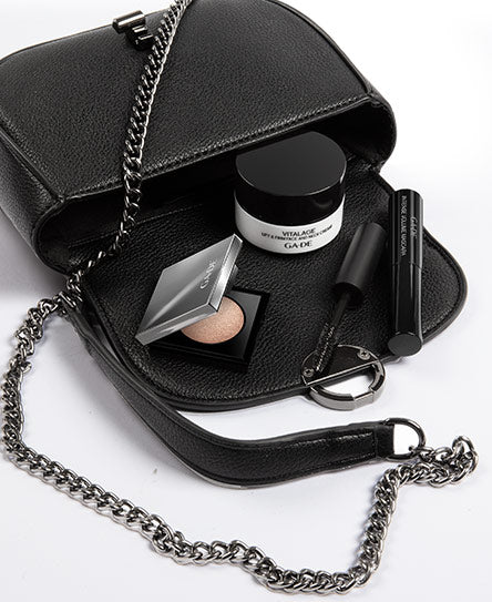 CRISSCROSS BLACK CHAIN BAG - Image 3