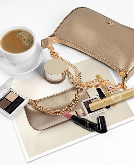 GOLD CHAIN CROSSBODY BAG - Image 2