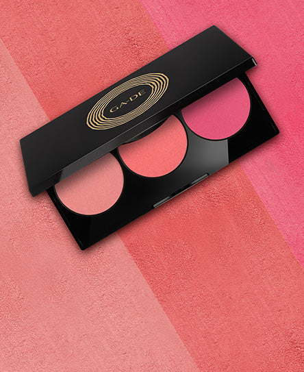 פלטת טריו IDYLLIC SOFT SATIN TRIO BLUSH PALETTE - Image 3