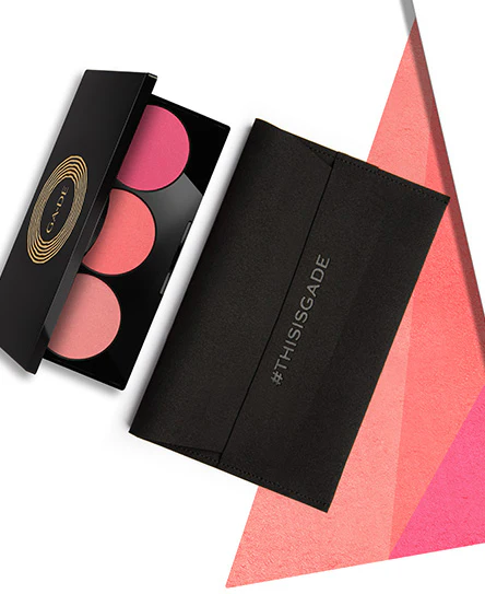 פלטת טריו IDYLLIC SOFT SATIN TRIO BLUSH PALETTE - Image 5