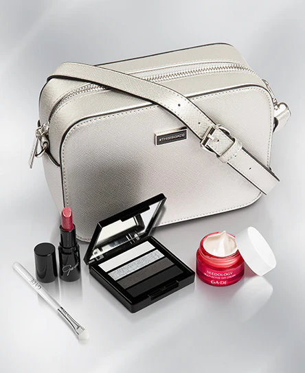 SILVER CROSSBODY BAG